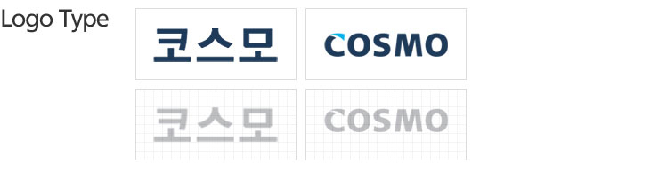 It is a key element for image of COSMO corporate together whi symbol mark